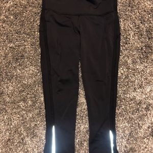Black mesh Lululemon leggings
